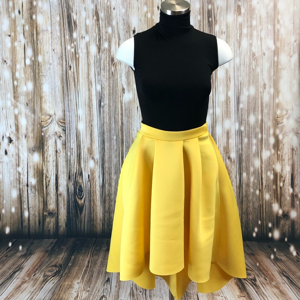 Structured Midi Skirt